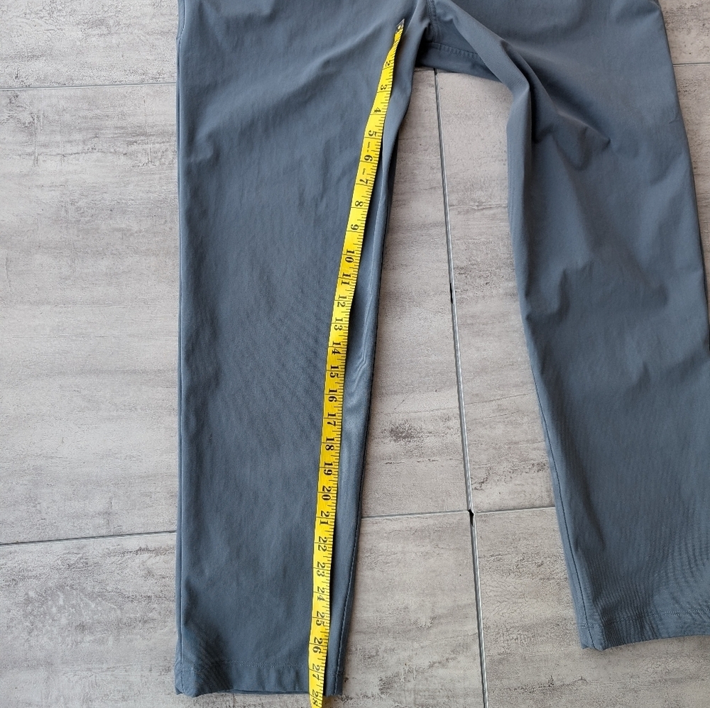 Lululemon ABC Classic 5 Pocket Pant *Warpstreme Grey Size 32 28L - Picture 5 of 11